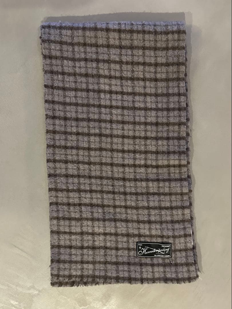 【新品】MFPEN WOOL SCARF ブルー　OUR's 深水光太さん着用
