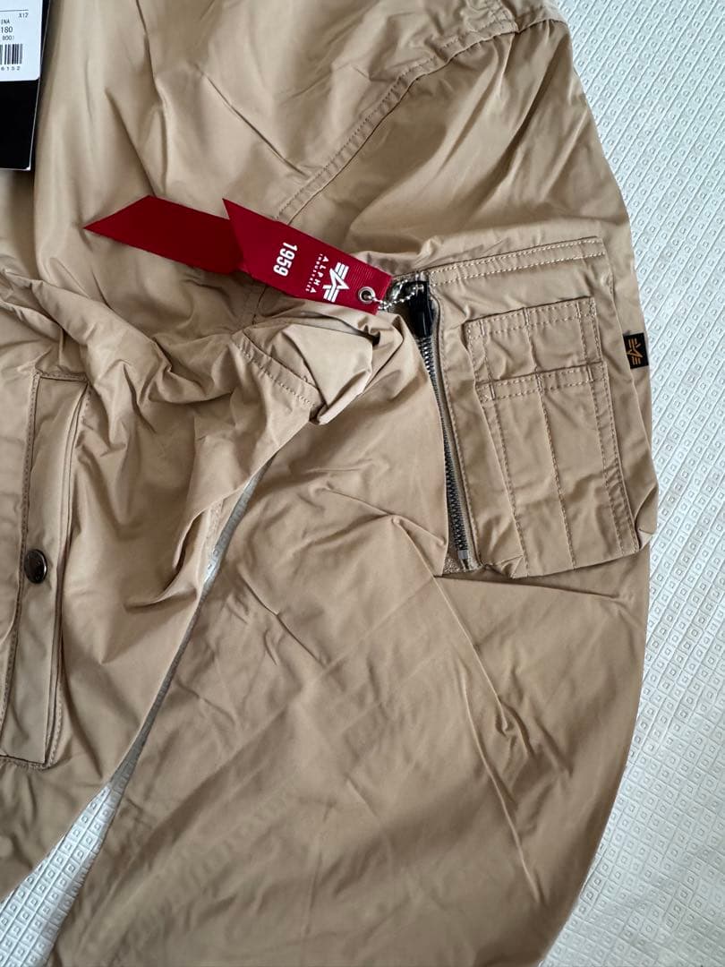 ソ*ン様 【新品】ALPHA INDUSTRIES MA-1 ベージュ XL メ