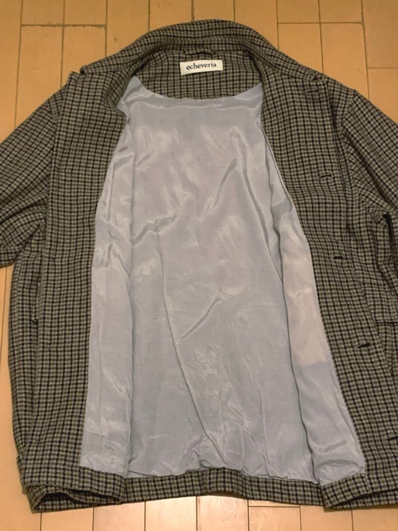 ジャケット・アウター echeveria alpaca wool trip jkt beige