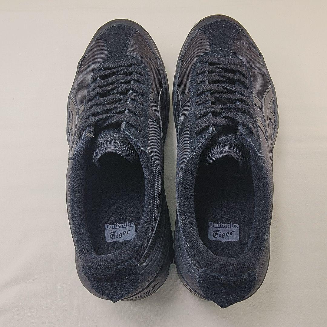 オニツカタイガー デレゲーション チャンク ブラック 25cm