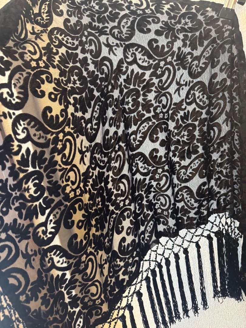 【希少】Banurosa ベリーダンス 衣装 ベロア ヒップスカーフ