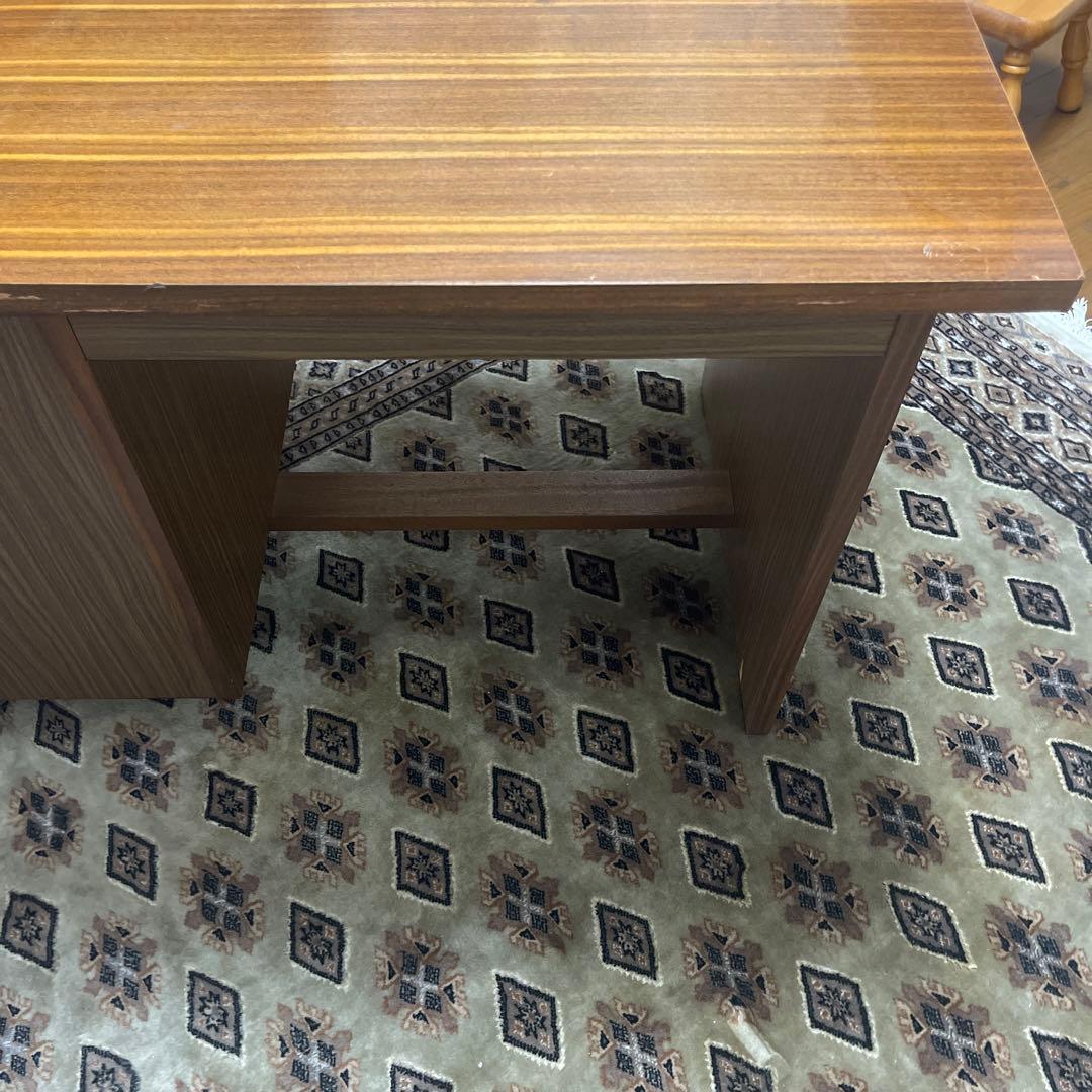 【アンティーク】 木製 デスク 机