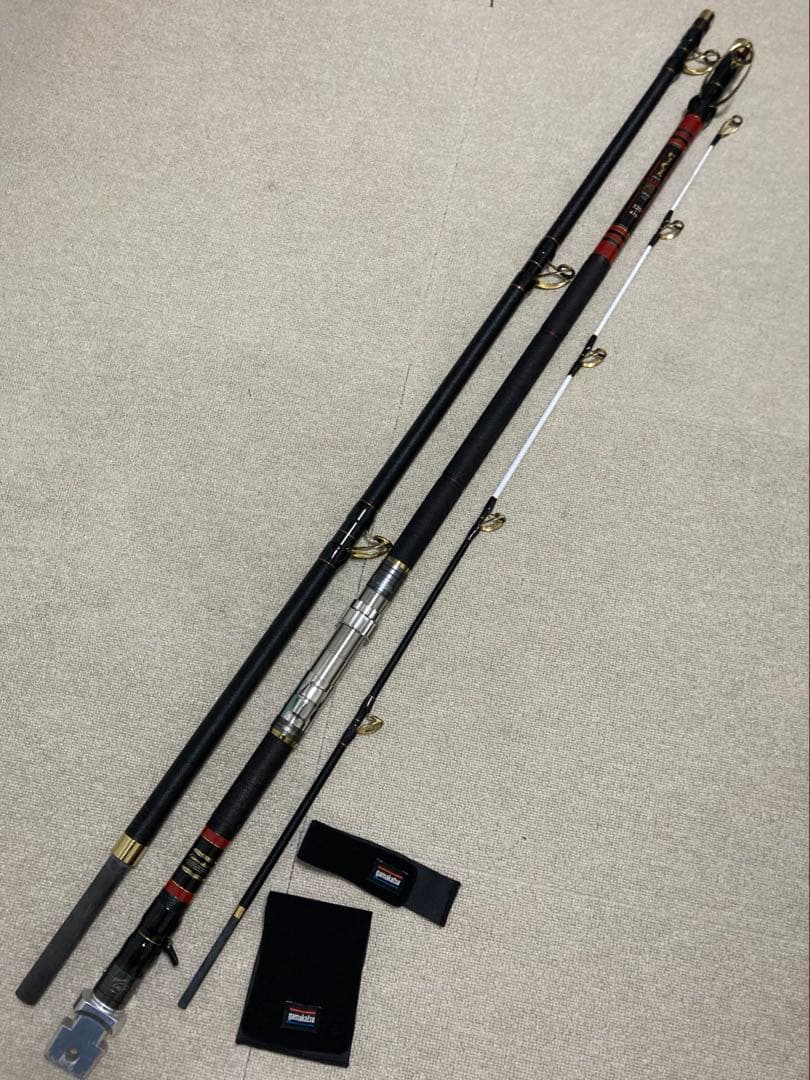 (ジャンク品、2番竿なし) がまくえ　GRAND IMPULSE 120-470