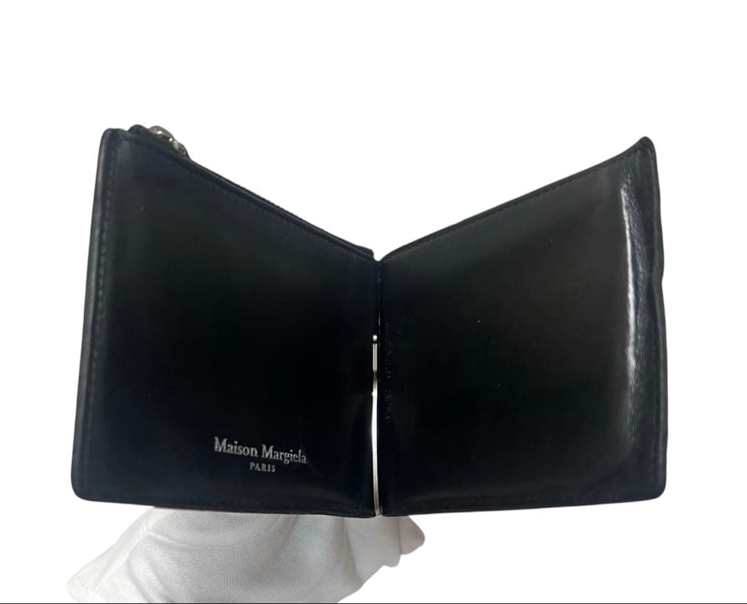 人気＊Maison Margiela メゾンマルジェラ ブラック マネークリップ