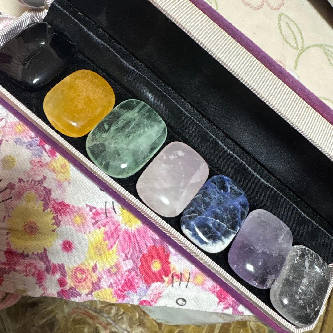 チャクラストーン　天然石　化粧箱入り