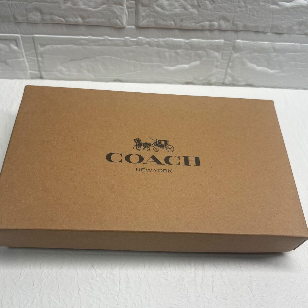 COACH 花柄 長財布 アウトレット品 ホワイト