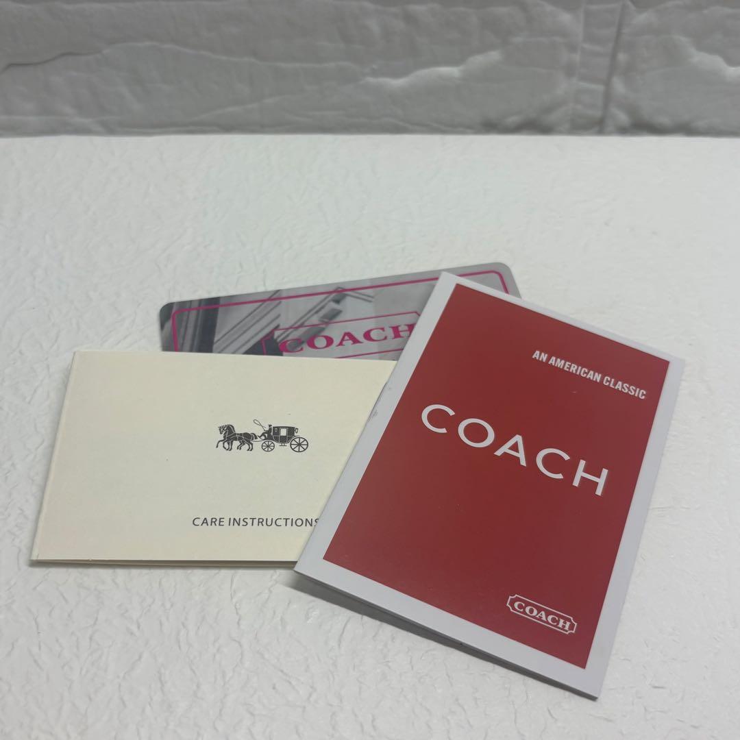 COACH 花柄 長財布 アウトレット品 ホワイト
