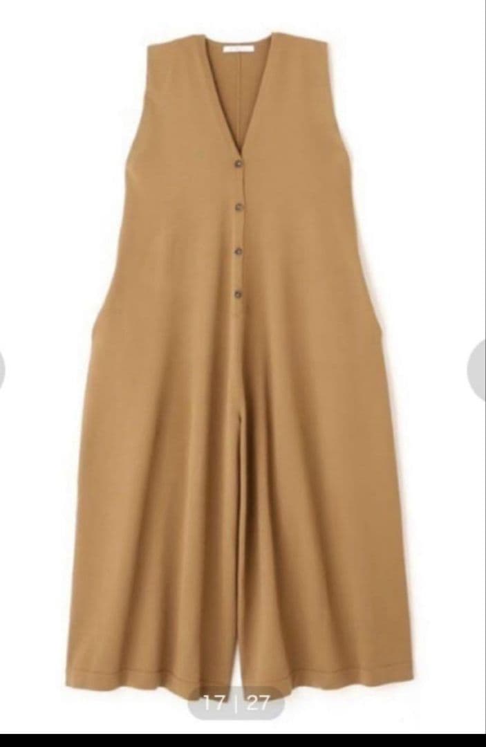 etretokyo フロントニットオールインワン