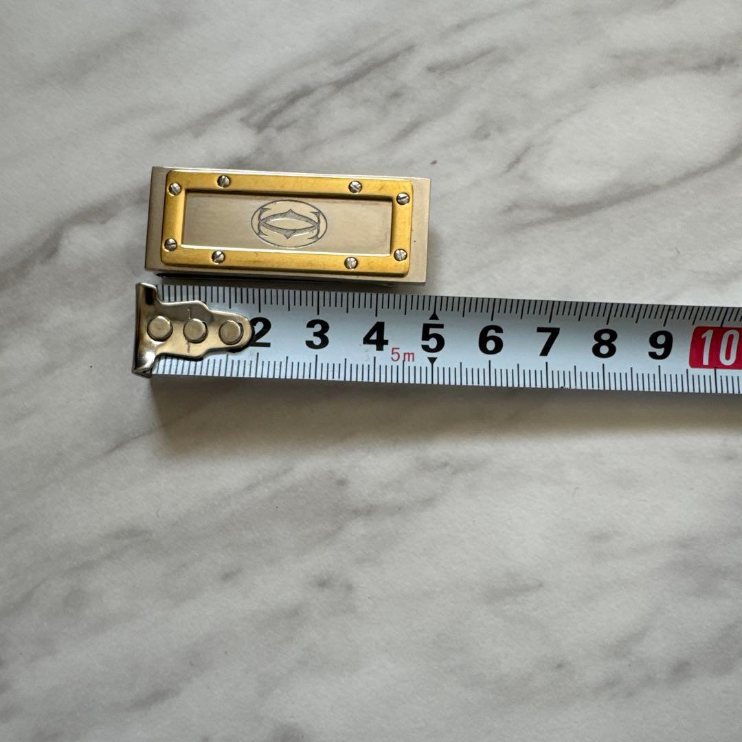 856 カルティエ Cartier マネークリップ ブランド 財布 サントス