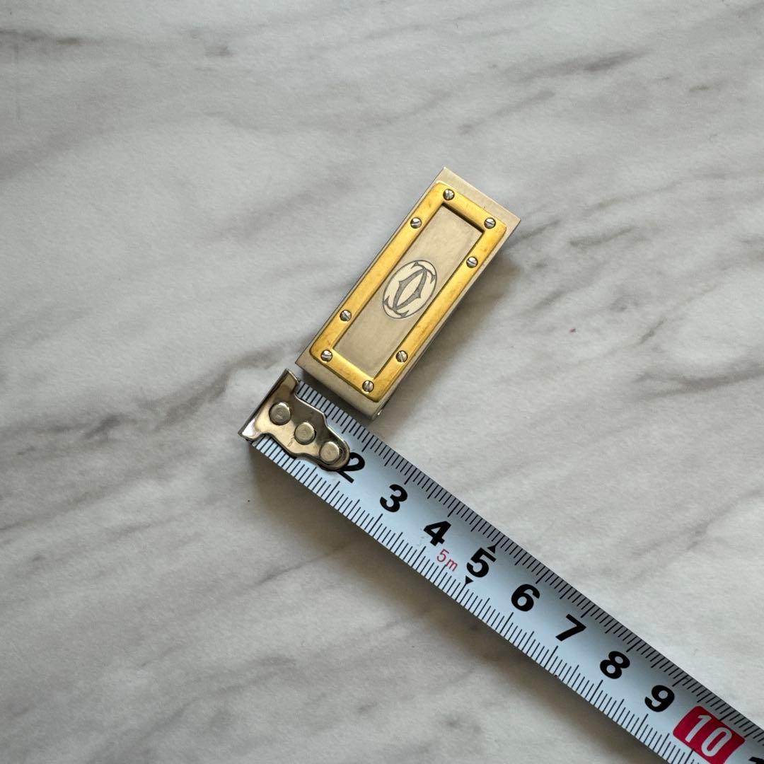 856 カルティエ Cartier マネークリップ ブランド 財布 サントス
