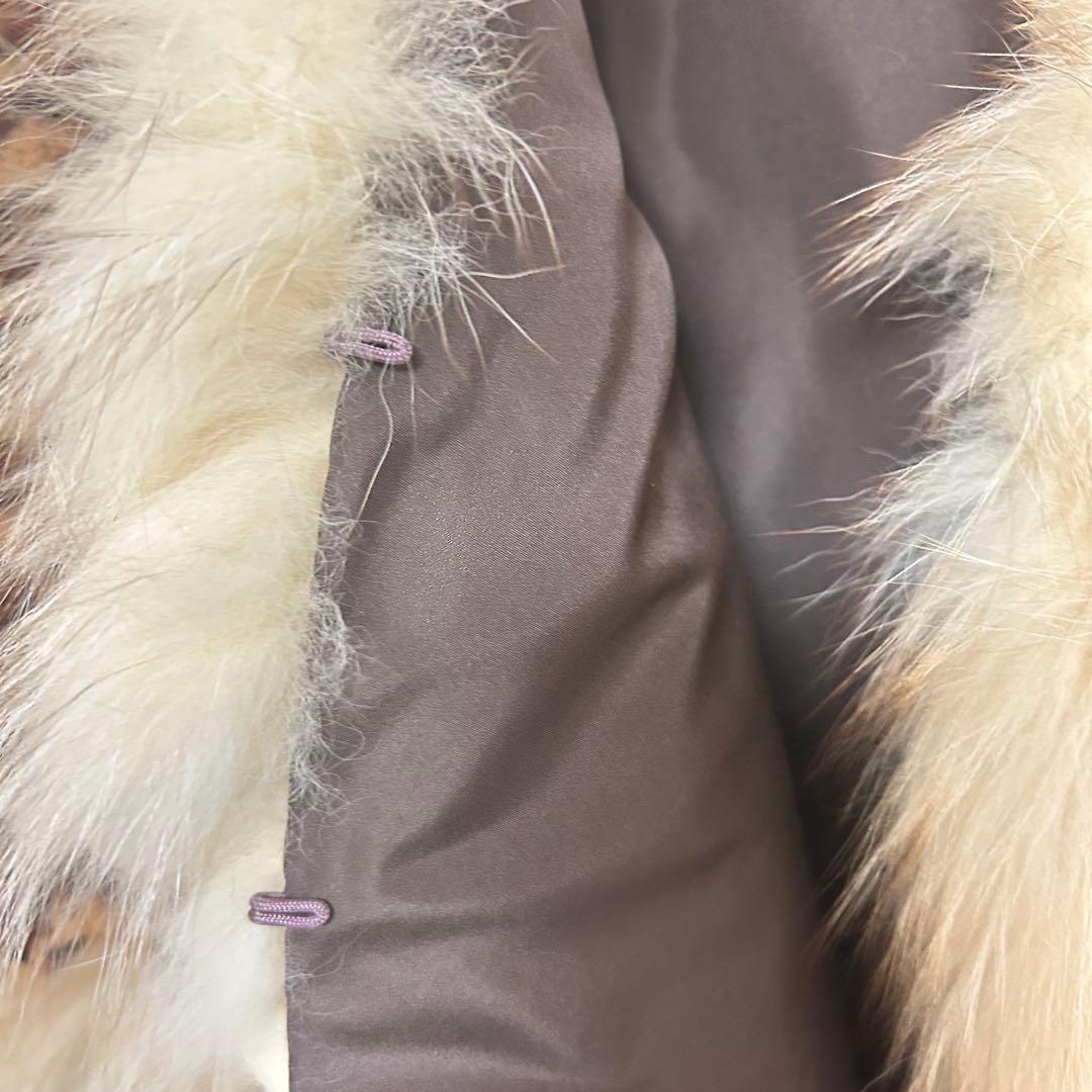 豹柄　ボレロ　ポンチョ　ラビット　ラクーン　フォックス　リアルファー