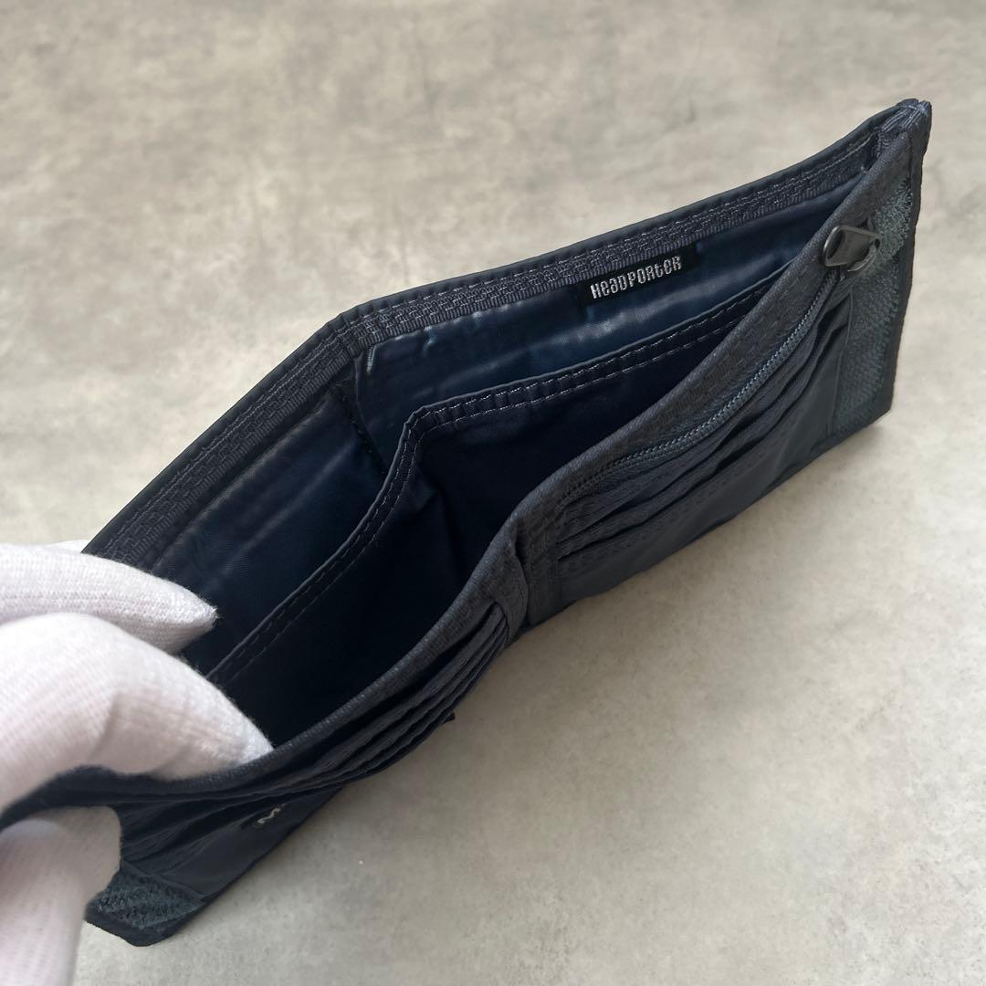 【希少】 HEAD PORTER マスターネイビー タンカー ウォレット