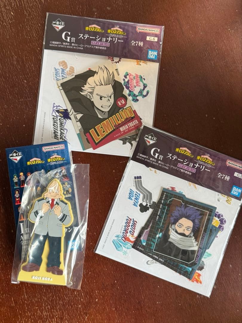 一番くじ 僕のヒーローアカデミア B賞 爆豪勝己 ＋下位賞　まとめ売り