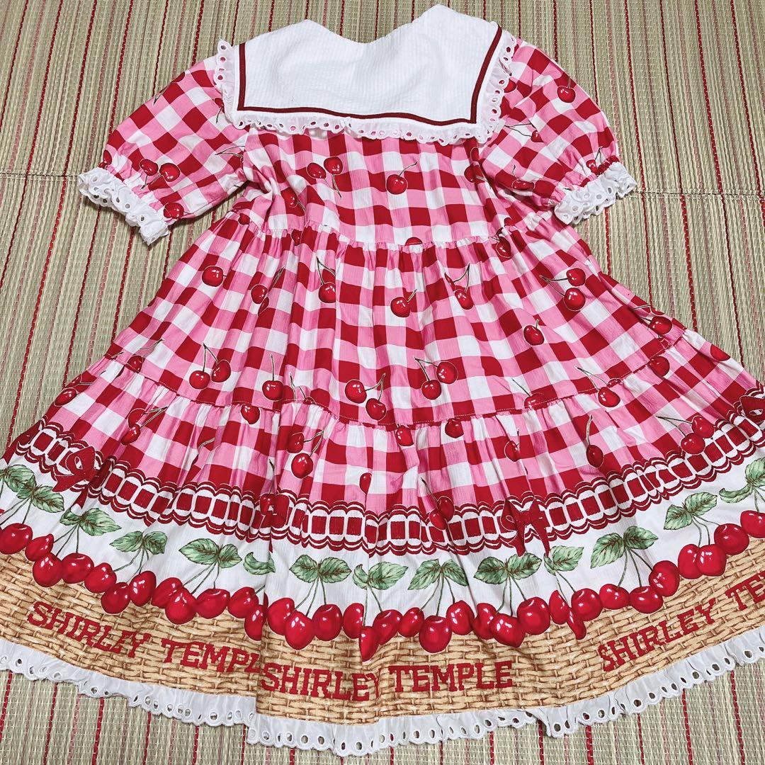 シャーリーテンプル ギンガムチェリー MI限定 120