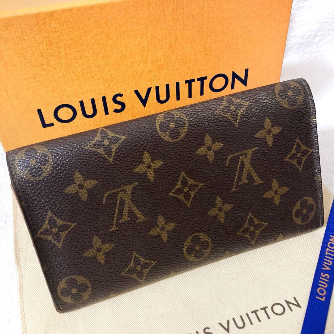 【美品】ルイヴィトン ☆ポルトフォイユサラ モノグラム 長財布 折り財布