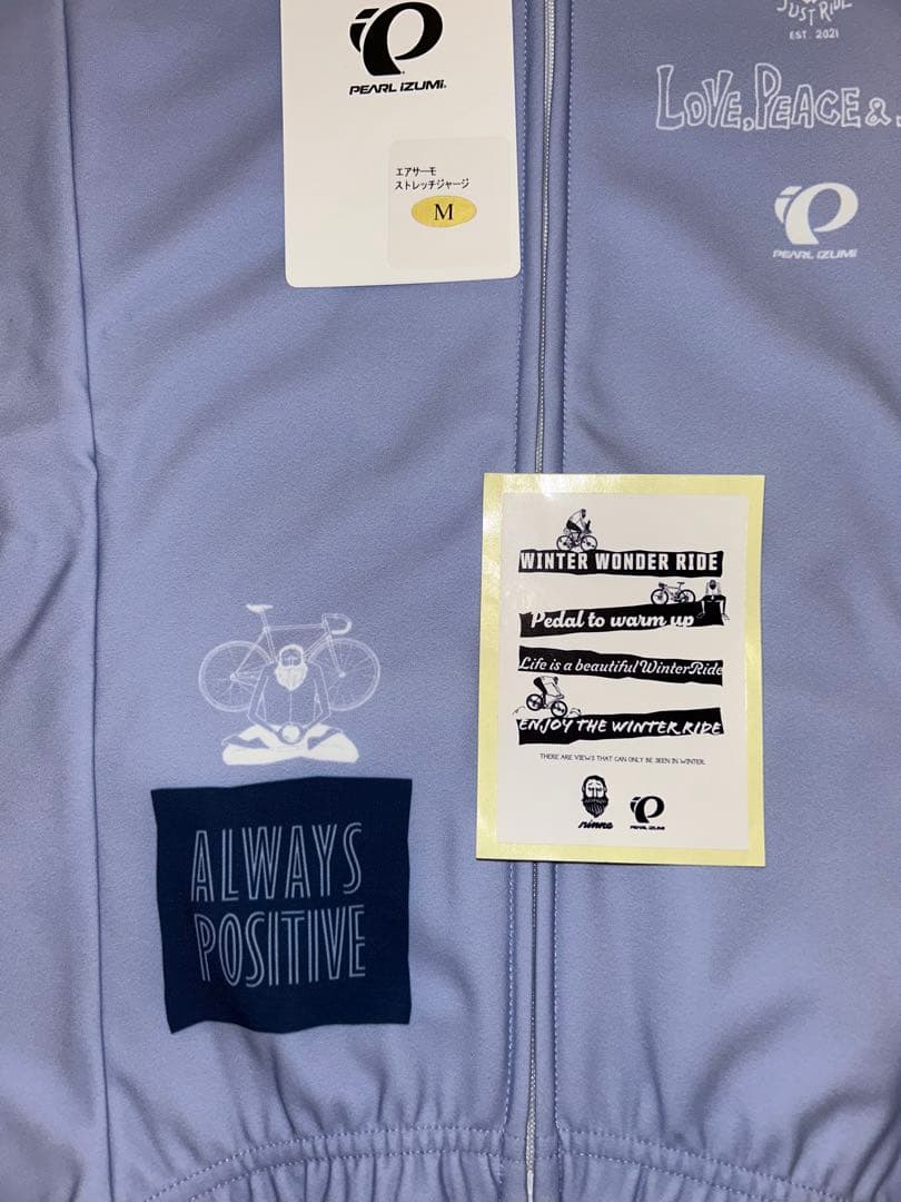 リンネxパールイズミ　長袖サイクルジャージ