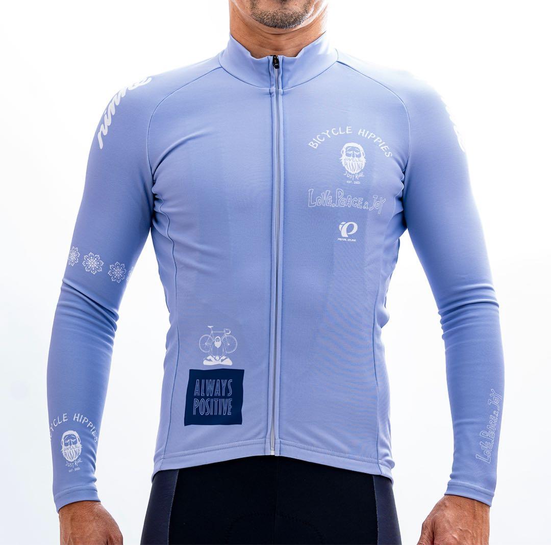 リンネxパールイズミ　長袖サイクルジャージ