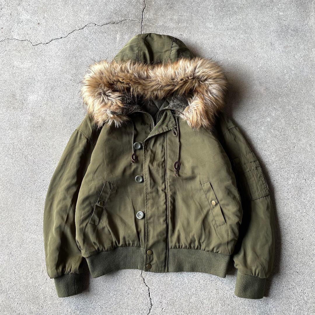 military type n2b flight jacket n-2b 短丈