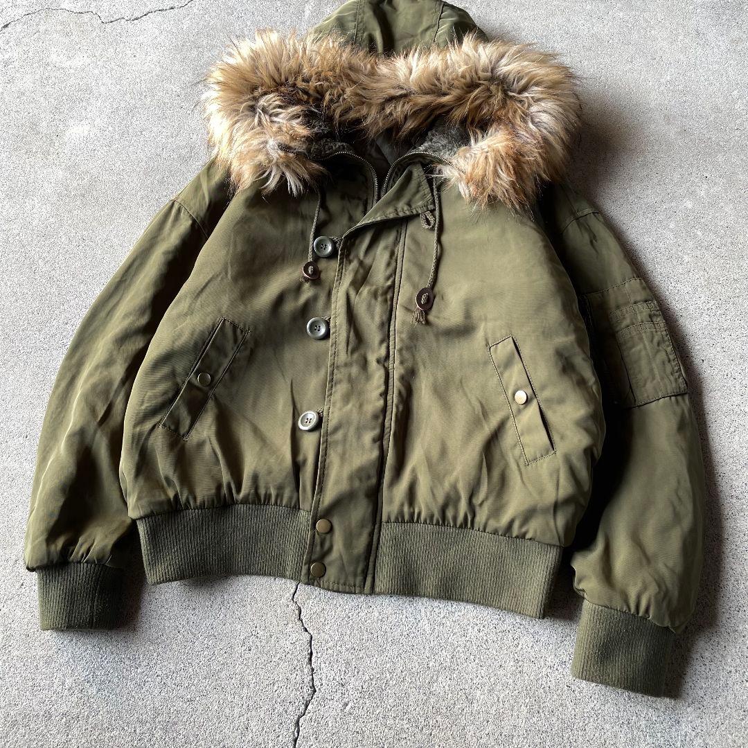 military type n2b flight jacket n-2b 短丈