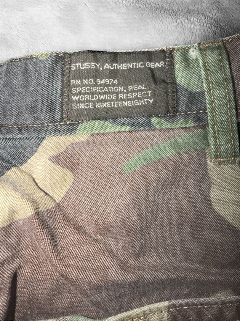 J*2様 90's old stuusy 迷彩　カーゴ　パンツ