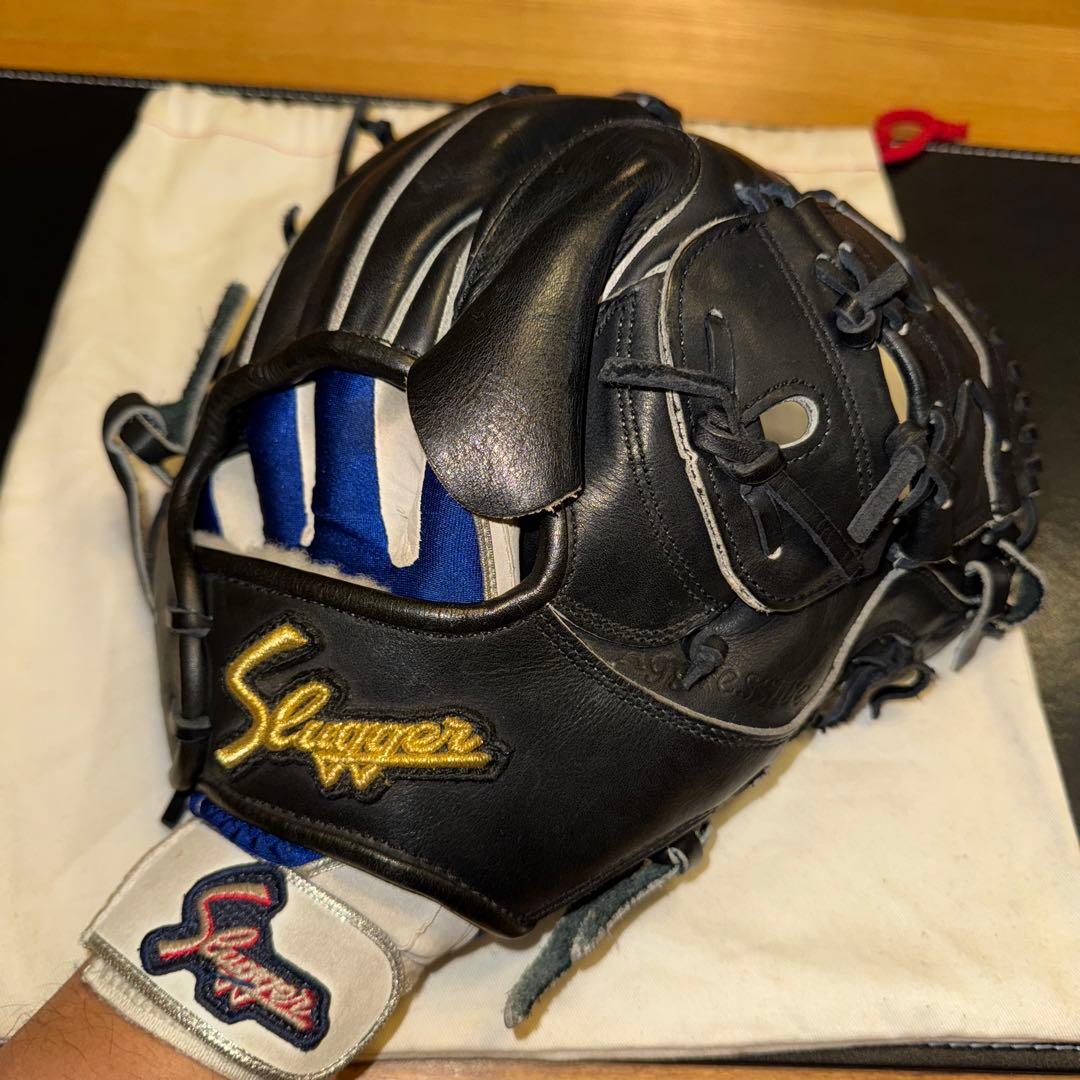 久保田スラッガー 投手用 硬式グローブ KSG-K65 ブラック 美品！