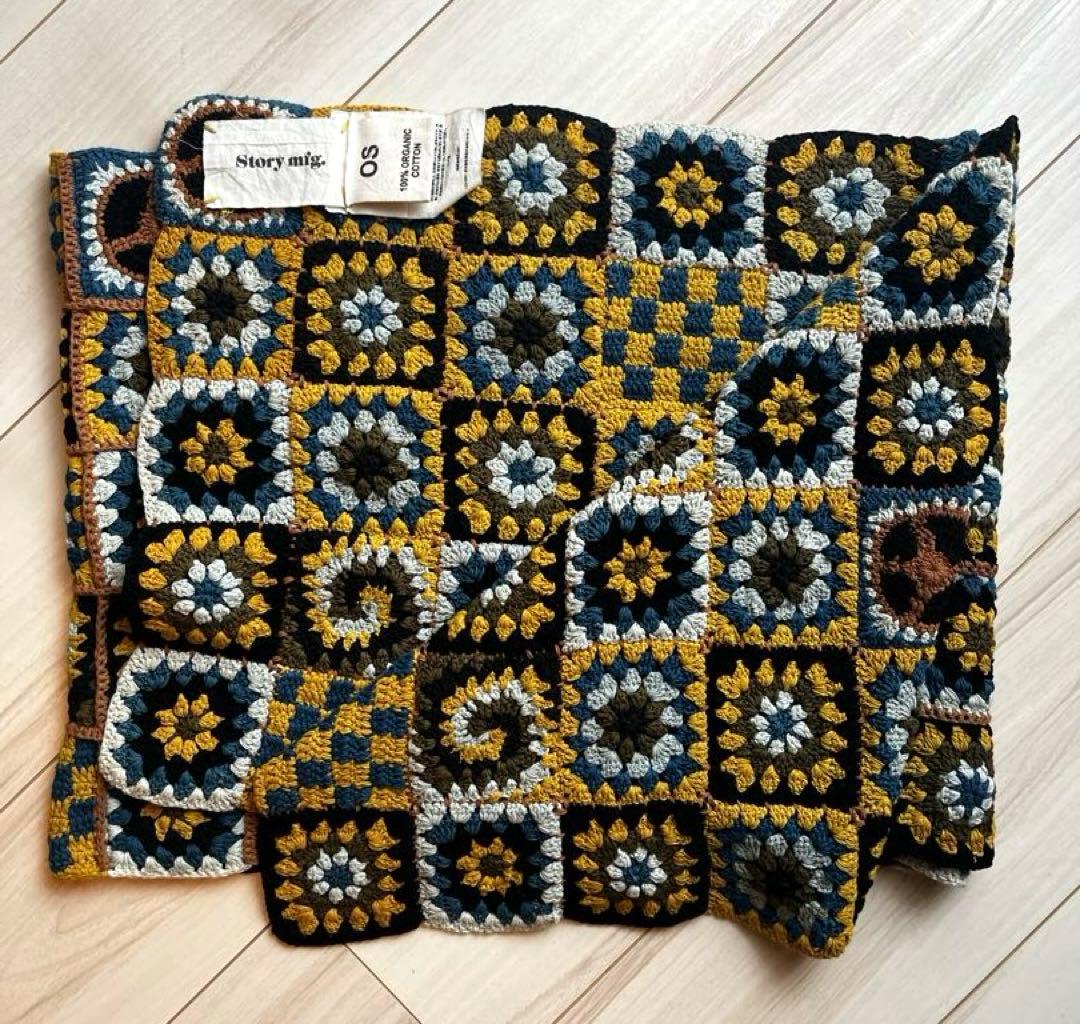 STORY mfg. スカーフ ストール yellow