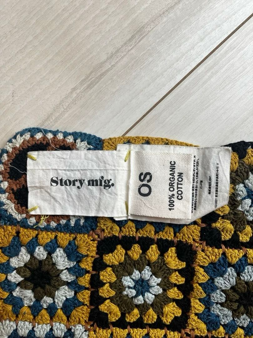 STORY mfg. スカーフ ストール yellow