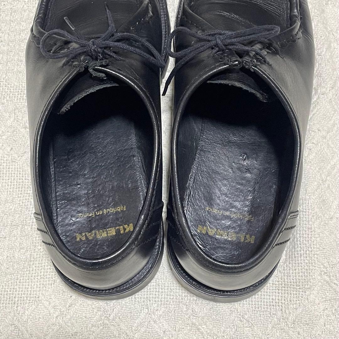 KLEMAN クレマン PADROR パドロール 43 ブラック レザーシューズ