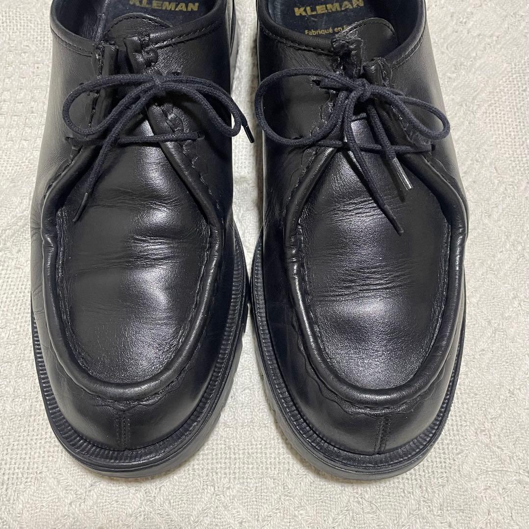 KLEMAN クレマン PADROR パドロール 43 ブラック レザーシューズ