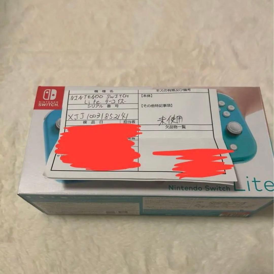 Nintendo switch lite ターコイズ