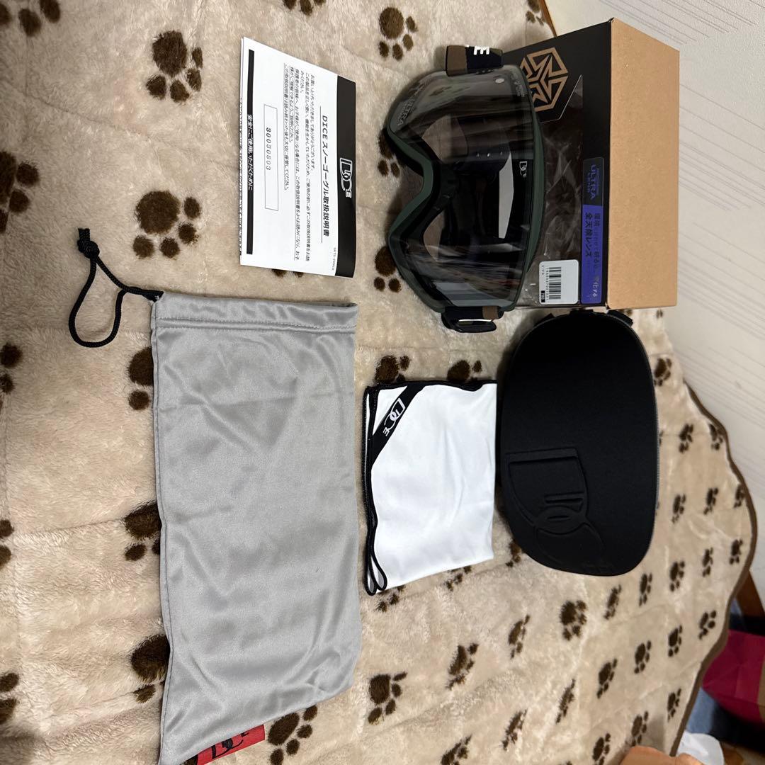 DICE ゴーグル SHOWDOWN 21-22 調光 箱付 美品