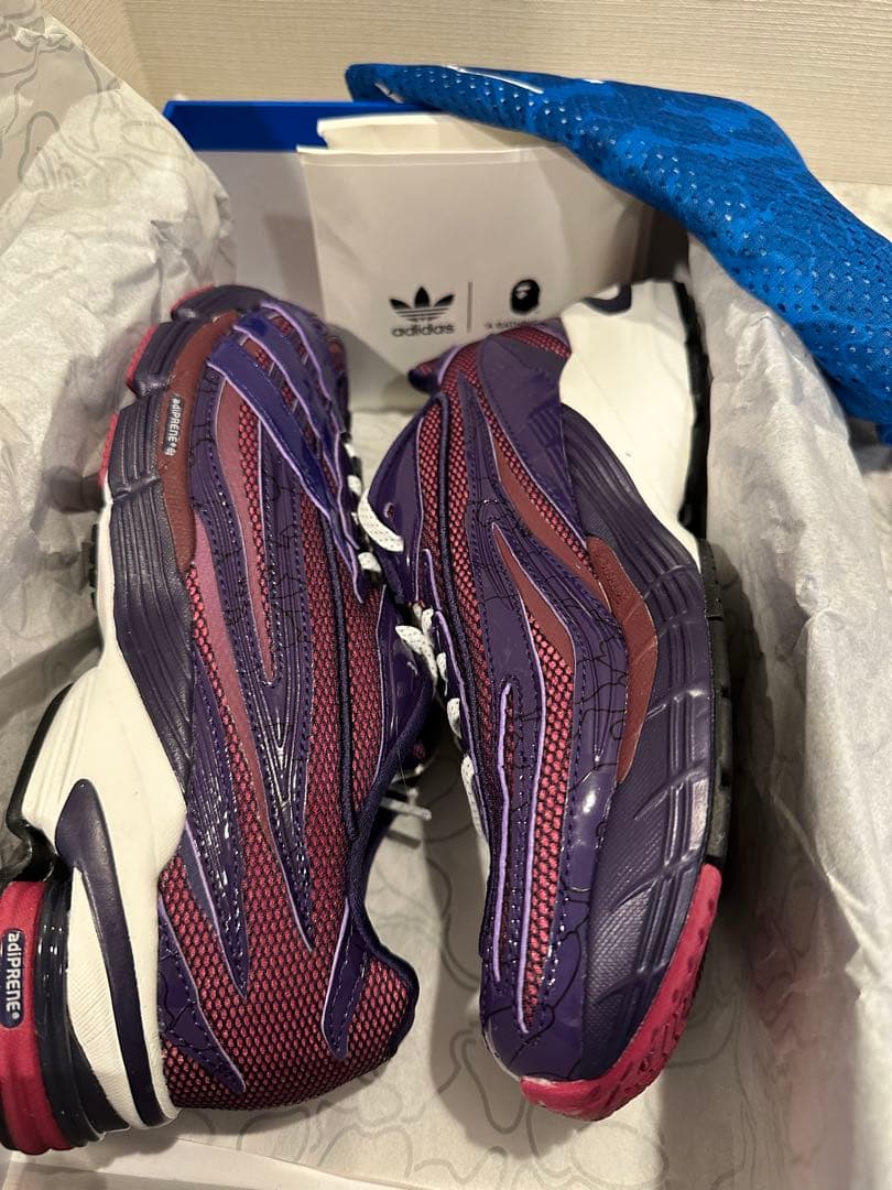 【新品】adidas ORKETRO BAPE パープル 23.0cm