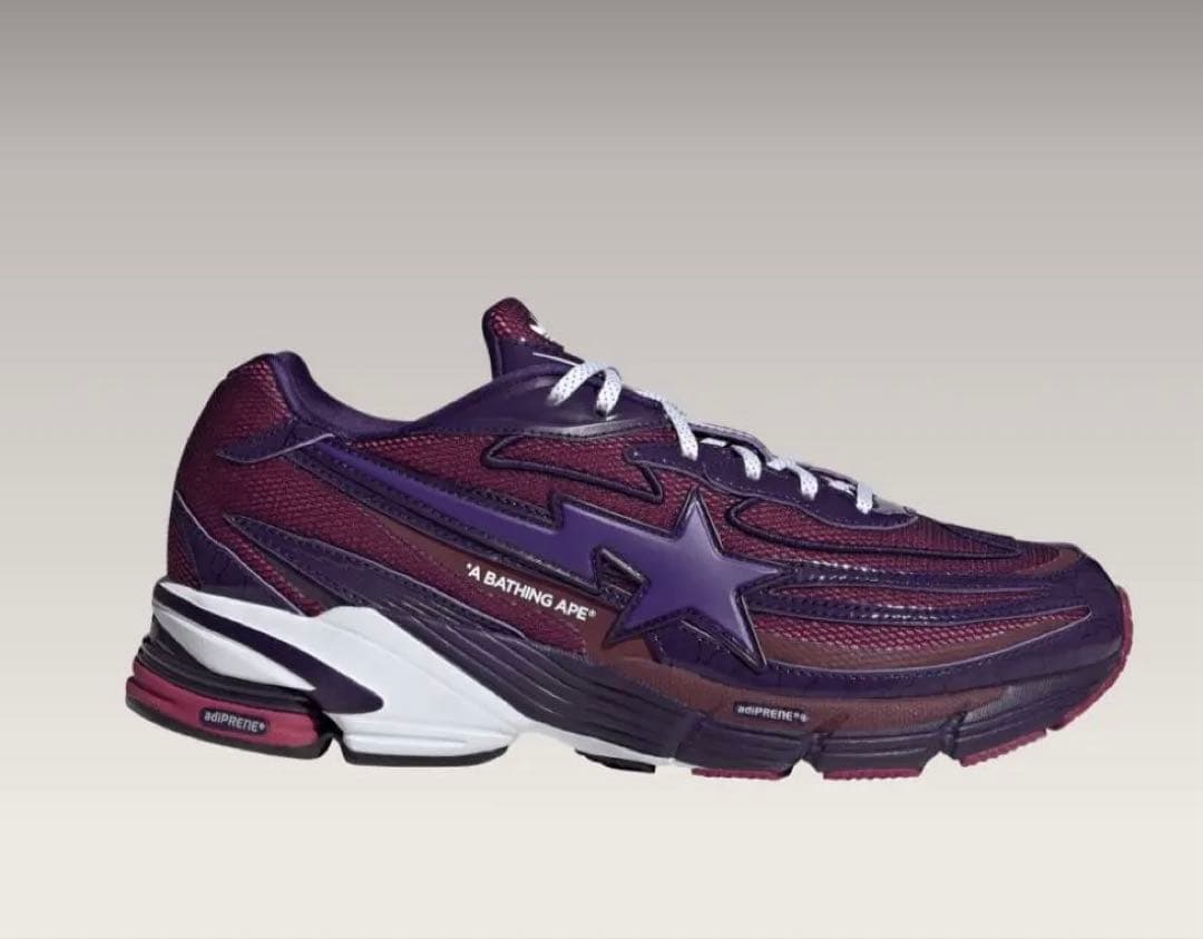 【新品】adidas ORKETRO BAPE パープル 23.0cm