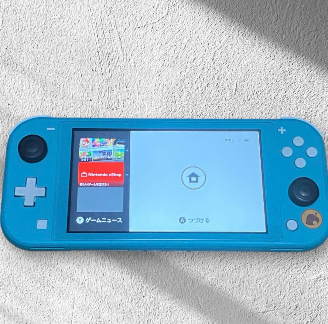 Nintendo Switch Lite あつ森Ver本体&ケース&SDカード