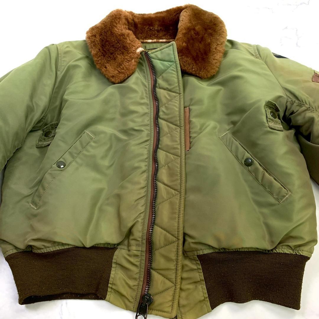 希少M品番★ 50s復刻 バズリクソンズ B-15C カーキ 38　D942