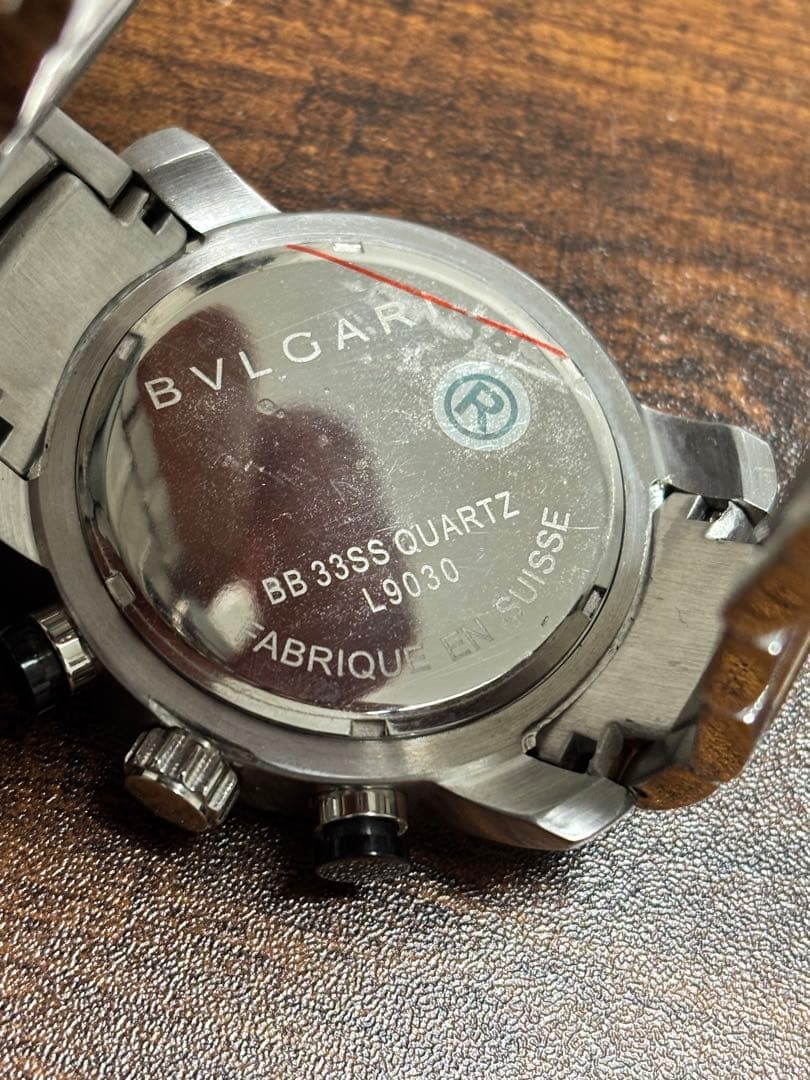 ミ*イ様 BVLGARI BB 33SS QUARTZ 腕時計