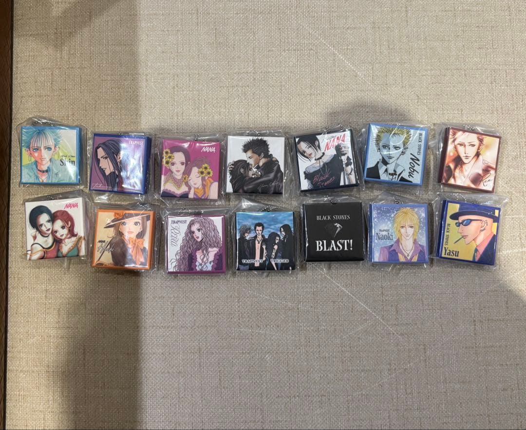 【14種類コンプリート】NANA CD風アクリルチャーム 全種類 ミニチャーム