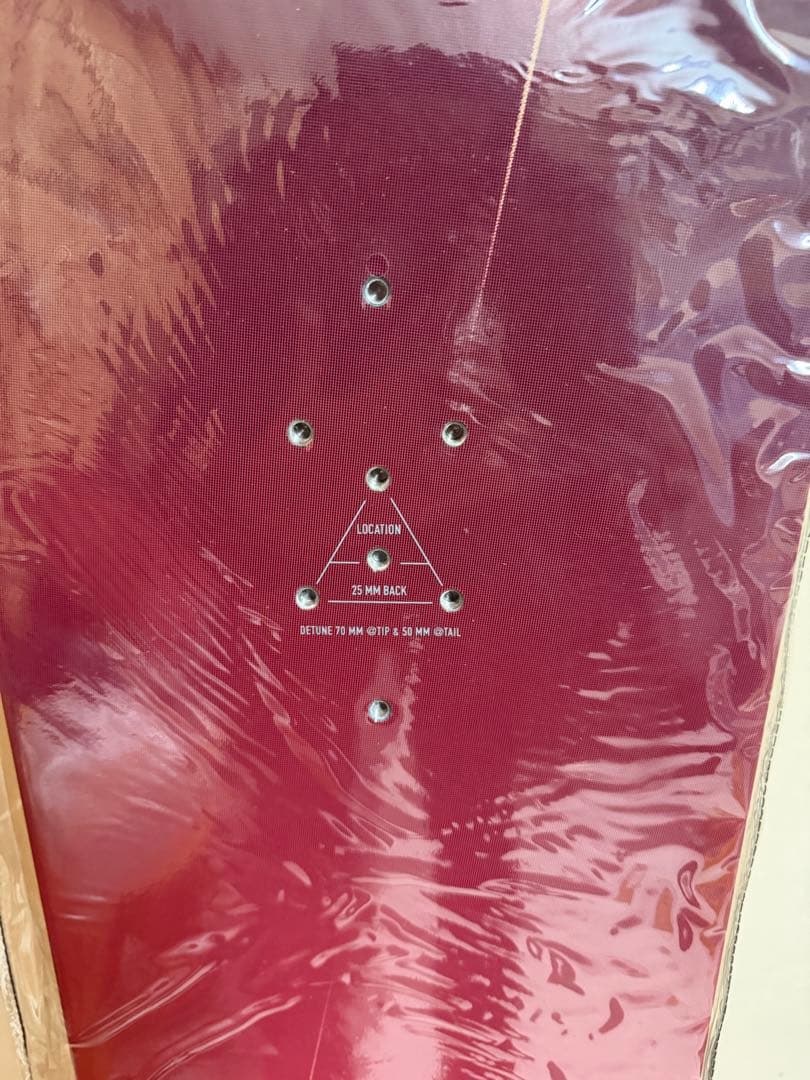 Burton Custom スノーボード 赤色 未使用