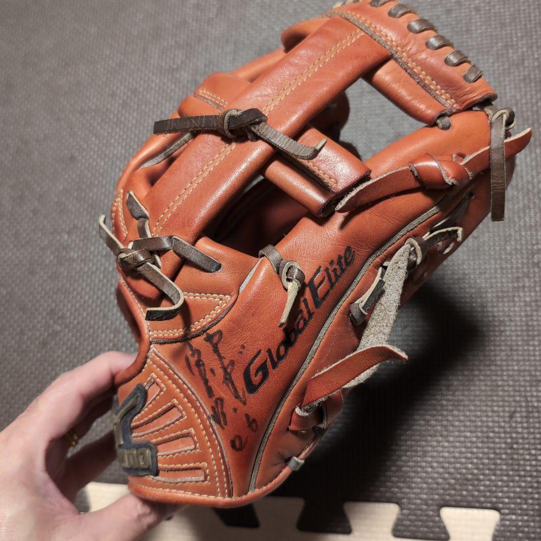 Mizuno Global Elite オレンジグローブ