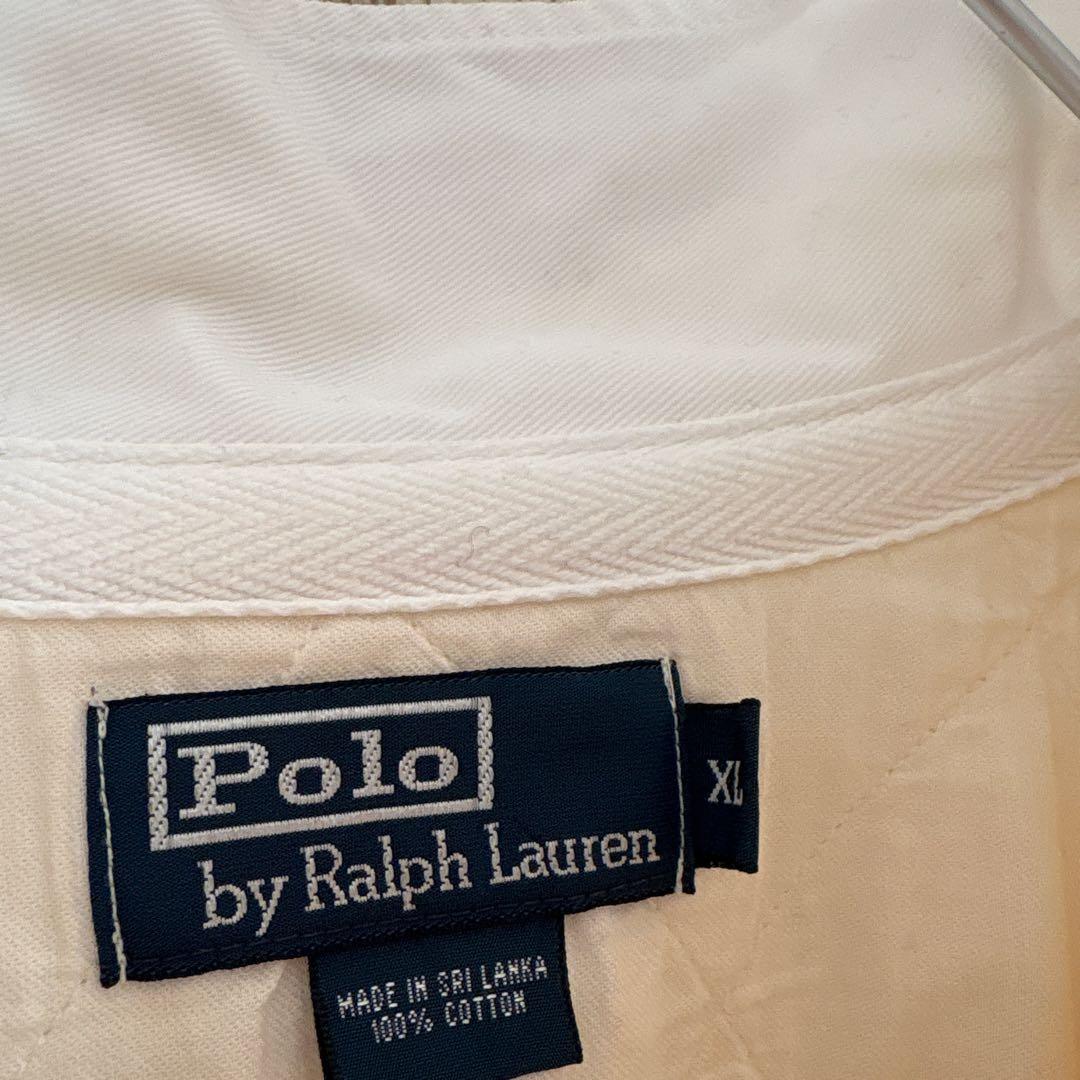 希少メンズ　POLO RALPH LAUREN 90s長袖 ラガーオーバーシャツ