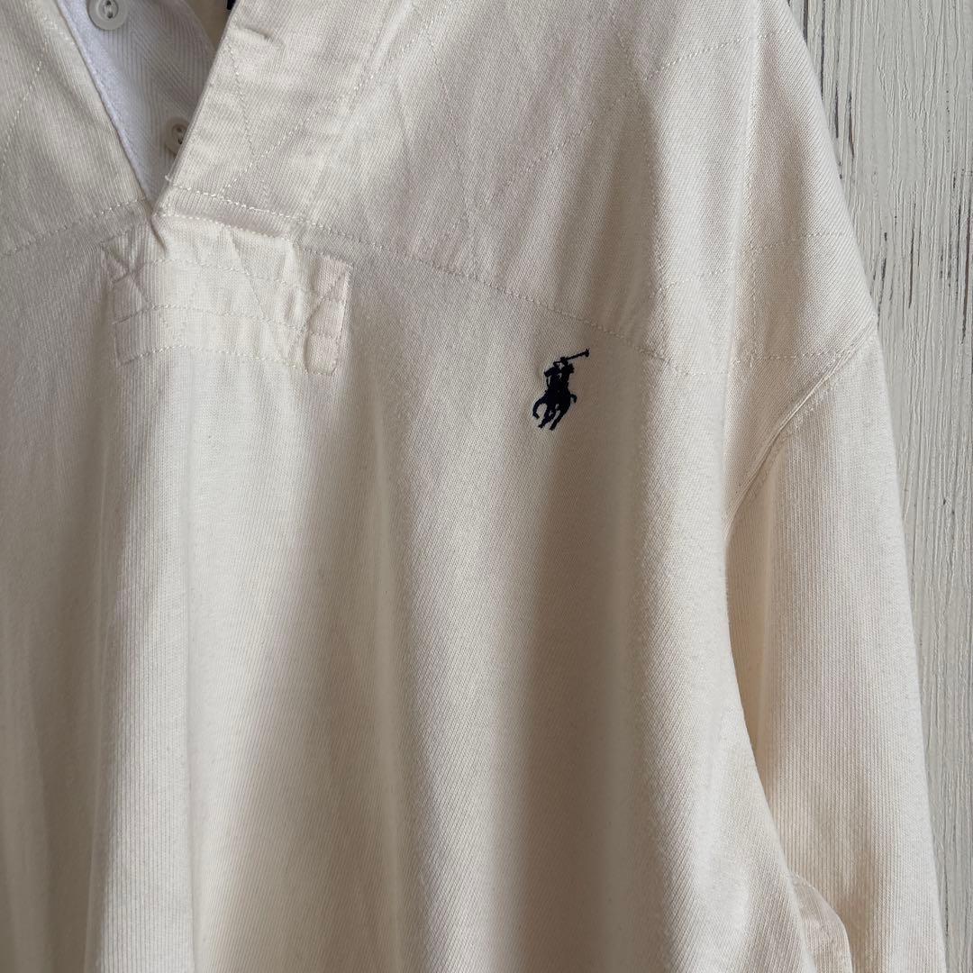 希少メンズ　POLO RALPH LAUREN 90s長袖 ラガーオーバーシャツ