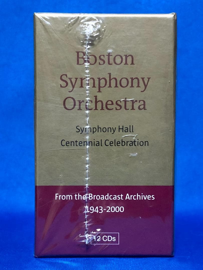 【自主制作盤】ボストン交響楽団★1943-2000年放送録音集 12CD-BOX