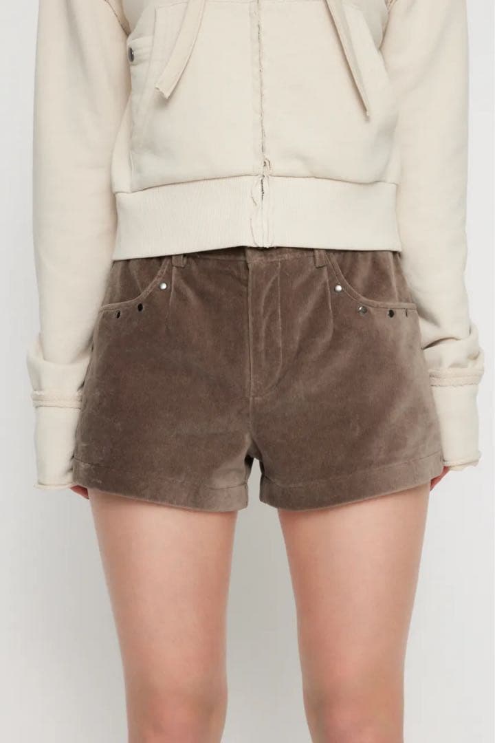 LAGUA GEM BRUSHED COMPACT ショートパンツ