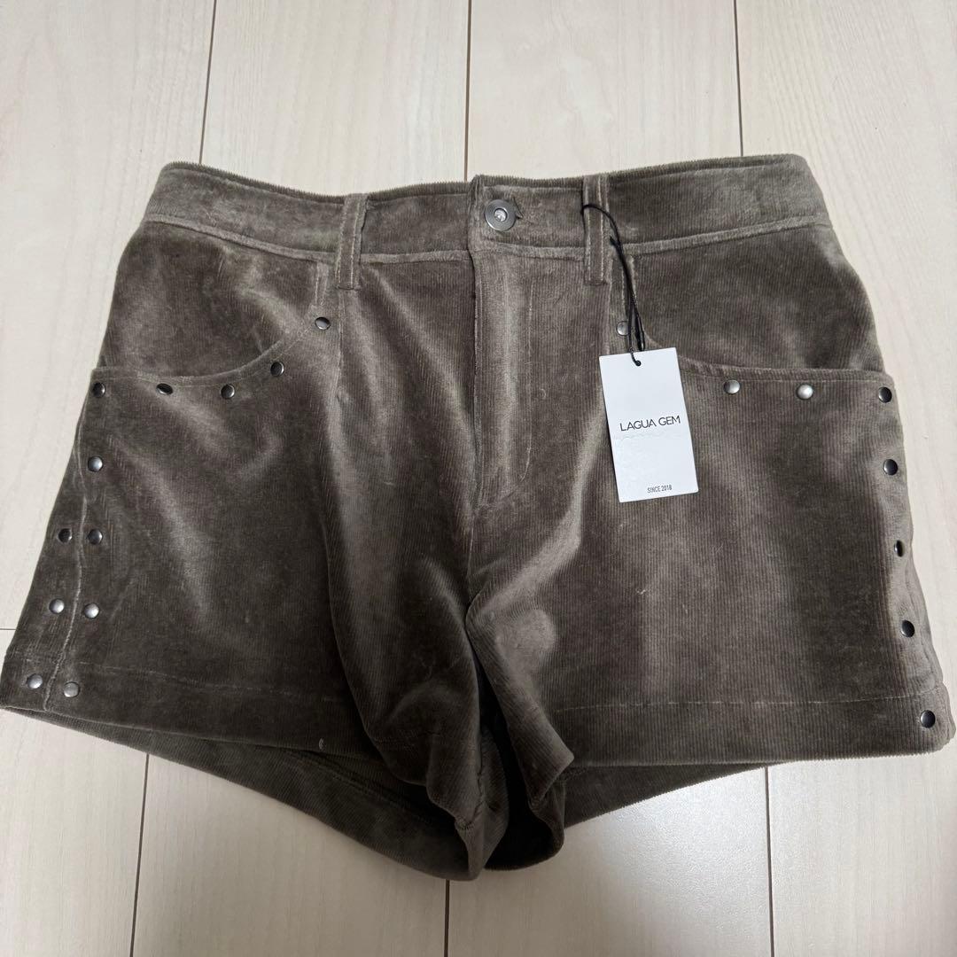 LAGUA GEM BRUSHED COMPACT ショートパンツ