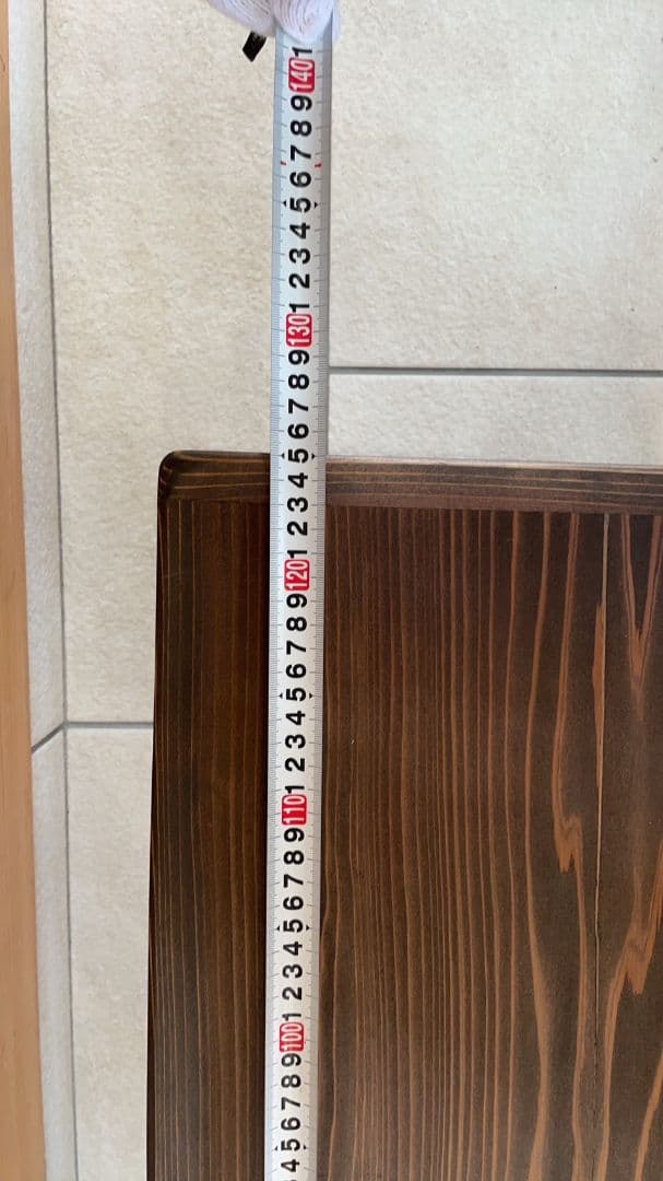 n*3様 市場で一目惚れした杉の一枚板を二度と同じ形の物は作れないローテーブルに