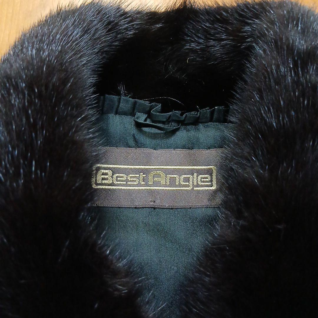 ハルコ様Best Angle ミンク ファーコート ショートジャケット丈 黒