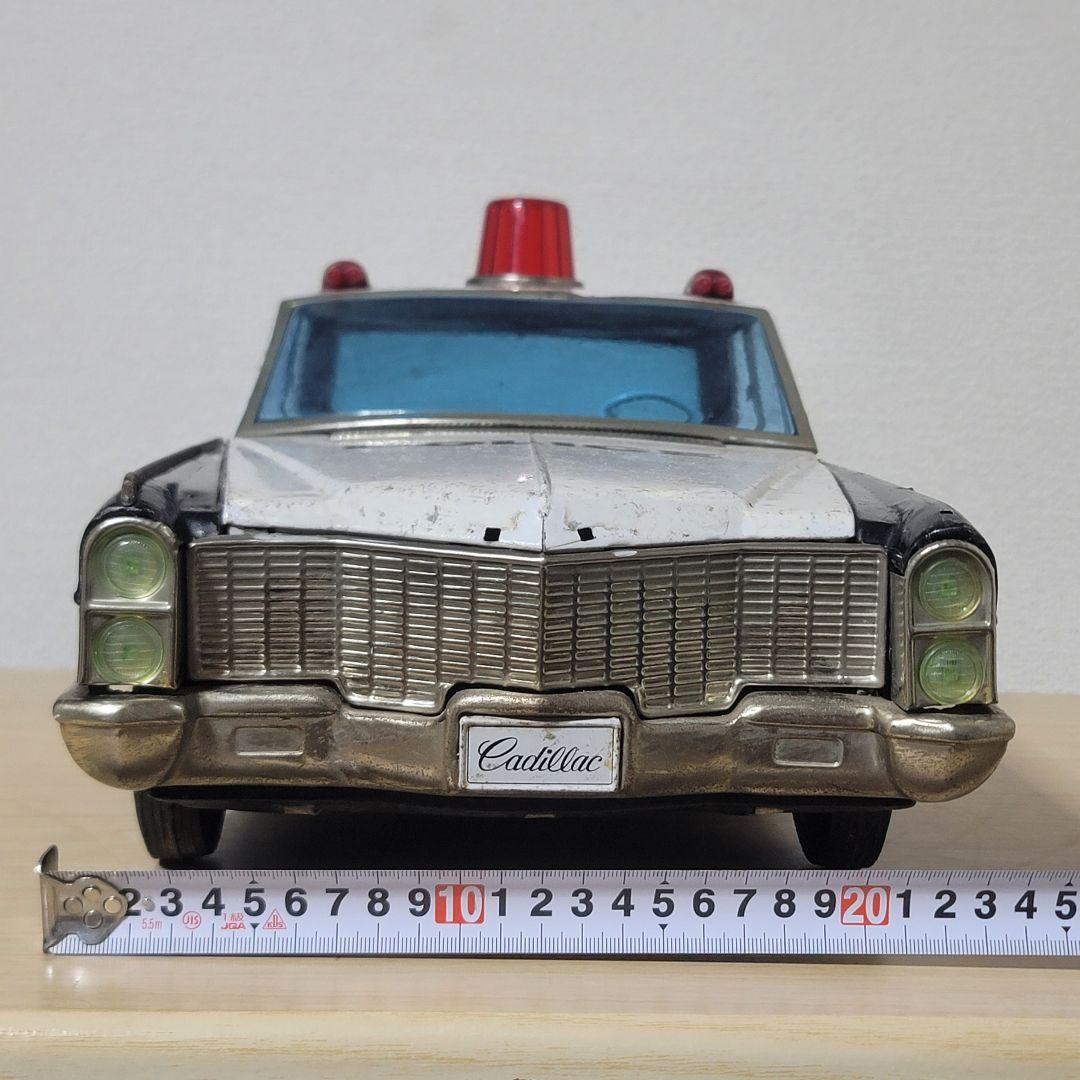 野村トーイ ブリキ キャデラックパトカー 65cm