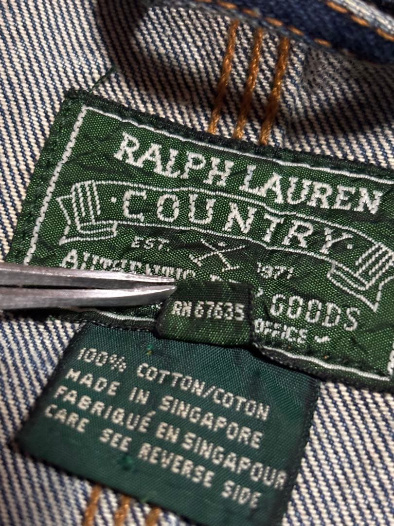 U Ralph Lauren Country デニムカバーオール