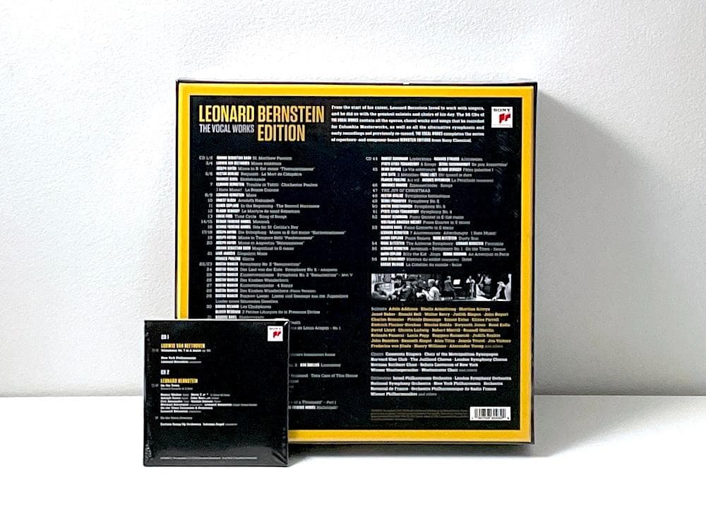 新品未開封 廃盤 CD-BOX レナード・バーンスタイン・エディション