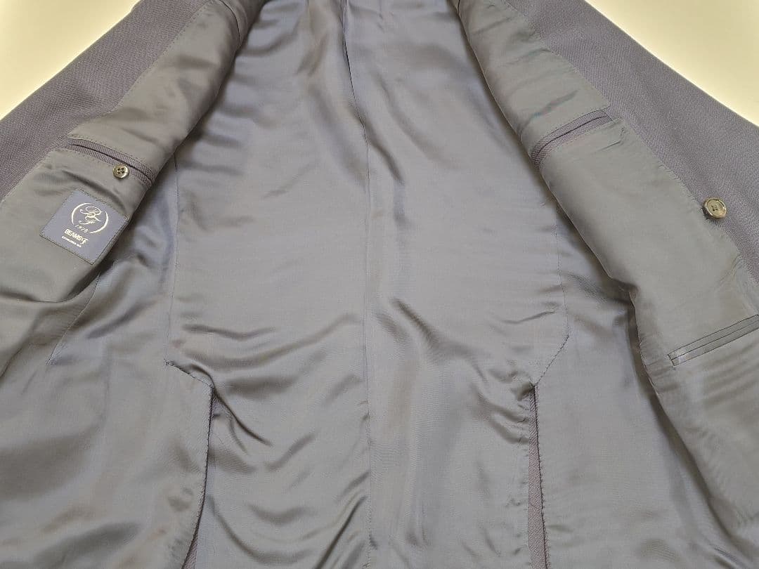 【一日値下】BEAMS F リングヂャケット製 フィレンツェモデル 42 ナス紺